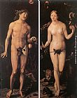 Hans Baldung Adam and Eve painting